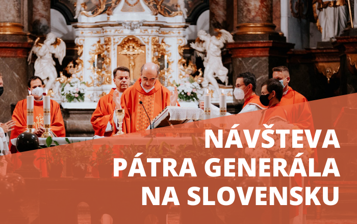 Páter generál PEDRO AGUADO na Slovensku