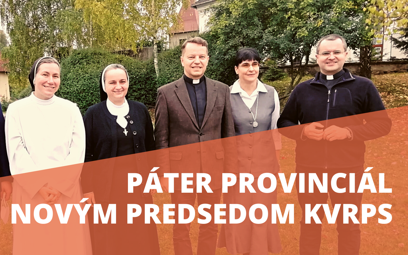 Páter provinciál Juraj Ďurnek zvolený za predsedu KVRPS